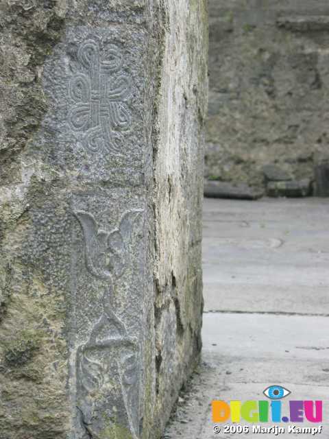 19316 Carvings in Ennis Friary